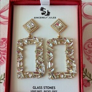 Sincerely Jules Gold and Silver Geometric Earrings